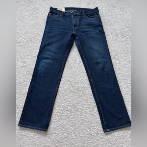 Hollister Blue Straight Jeans Classic Indigo